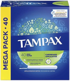 Higiēniskie tamponi Tampax Super, 40 gab.