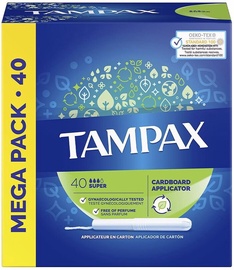 Hügieenilised tampoonid Tampax Super, 40 tk