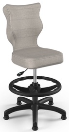 Bērnu krēsls Petit MT03, melna/gaiši pelēka, 370 mm x 820 - 950 mm