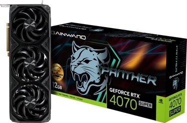 Videokarte Gainward GeForce RTX 4070 Super, 12 GB, GDDR6X