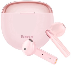 Bezvadu austiņas Baseus Encok W2 NGW2-04 in-ear, rozā