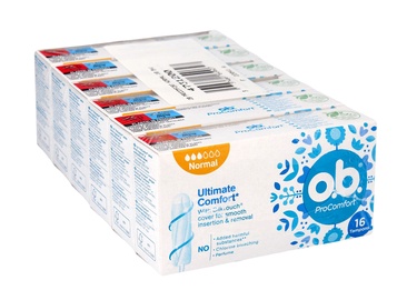 Higiēniskie tamponi O.B. Ultimate Comfort, Normal, 96 gab.