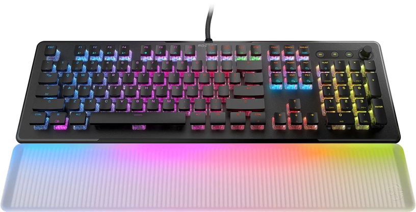 Klaviatuur Roccat Vulcan II MAX RGB Vulcan II MAX RGB TITAN II OPTICAL RED, Inglise (US), must