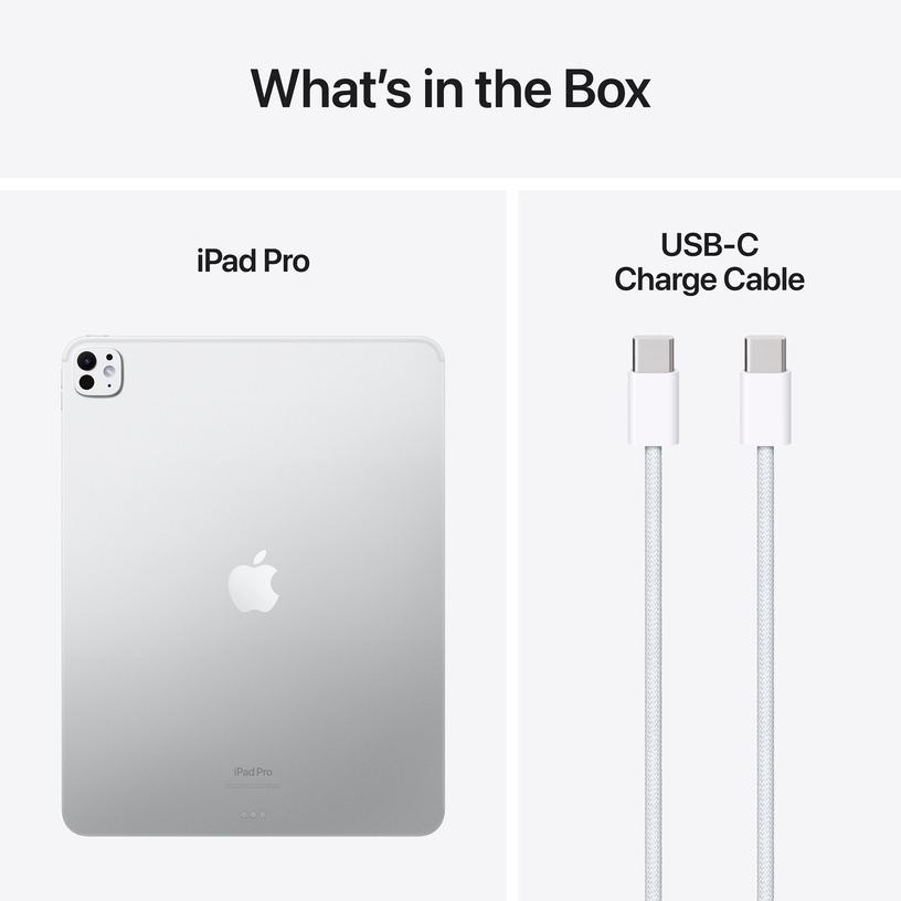Планшетный компьютер Apple iPad Pro 13 WiFi, 13″, 8GB/256GB, серебристый