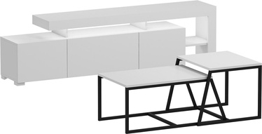 Комплект мебели для гостиной Kalune Design Beliz, комнатные, белый