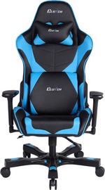 Spēļu krēsls Clutchchairz Crank Echo, 52 x 56.5 x 37 - 45 cm, zila/melna