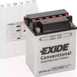 Akumulators Exide YB14L-A2, 12 V, 14 Ah, 145 A