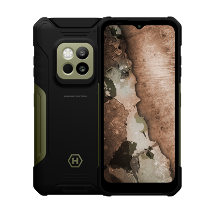 Mobiiltelefon MyPhone Hammer Construction 2, 256 GB, must