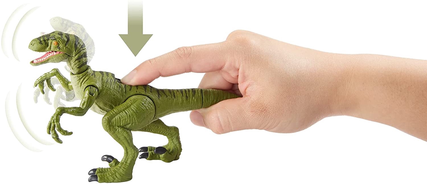 Фигурка-игрушка Mattel Jurasic World Velociraptor Charlie GJN92, 19 см -  1a.lt