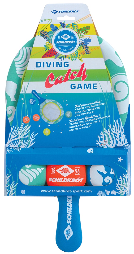Komplekt Schildkrot Diving Game Catch Tropical, mitmevärviline