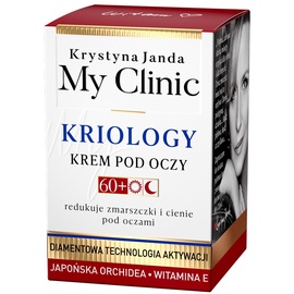 Крем для глаз Janda My Clinic Kriology, 15 мл, для женщин, 60+
