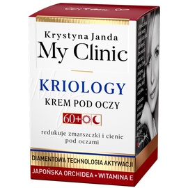 Paakių kremas moterims Janda My Clinic Kriology, 15 ml, 60+