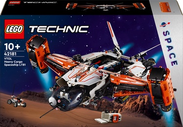 Konstruktorius LEGO® Technic VTOL sunkiasvorių krovinių erdvėlaivis LT81 42181