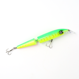 Vobleris PRO Catch Y123, 15 cm, dzeltena/zaļa
