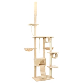 Kraapimispost kassile VLX Floor to Ceiling Cat Tree, 1030 mm x 540 mm x 2400 mm