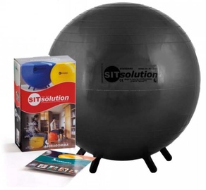 Гимнастический мяч Pezzi Maxafe 10207268, черный, 45 см