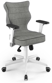 Офисный стул Perto AT03, белый/серый