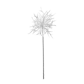 Искусственный цветок, серебристый, 550 мм