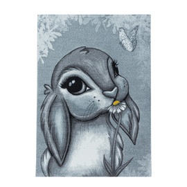 Vaip sise Ayyildiz Funny Rabbit 1402002103, sinine/hall, 200 cm x 140 cm