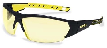 Apsauginiai akiniai Uvex I-Works 9194365, juoda/geltona, Universalus dydis