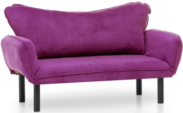 Диван-кровать Hanah Home Chatto, фиолетовый, 65 x 140 x 70 см