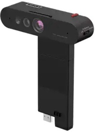 Internetinė kamera Lenovo ThinkVision MC60 (S), juoda, CMOS