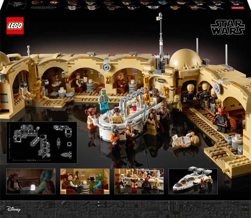 Konstruktor LEGO Star Wars Mos Eisley Cantina™ 75290, 3187 tk