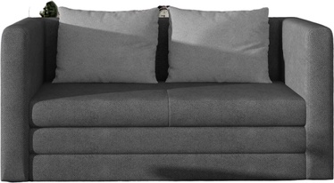 Diivan Neva Soro 93, Soro 83, tumehall/helehall, 70 x 132 cm x 65 cm