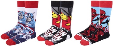 Zeķes Marvel Gift Set - 40/46, daudzkrāsaina, 3 gab.