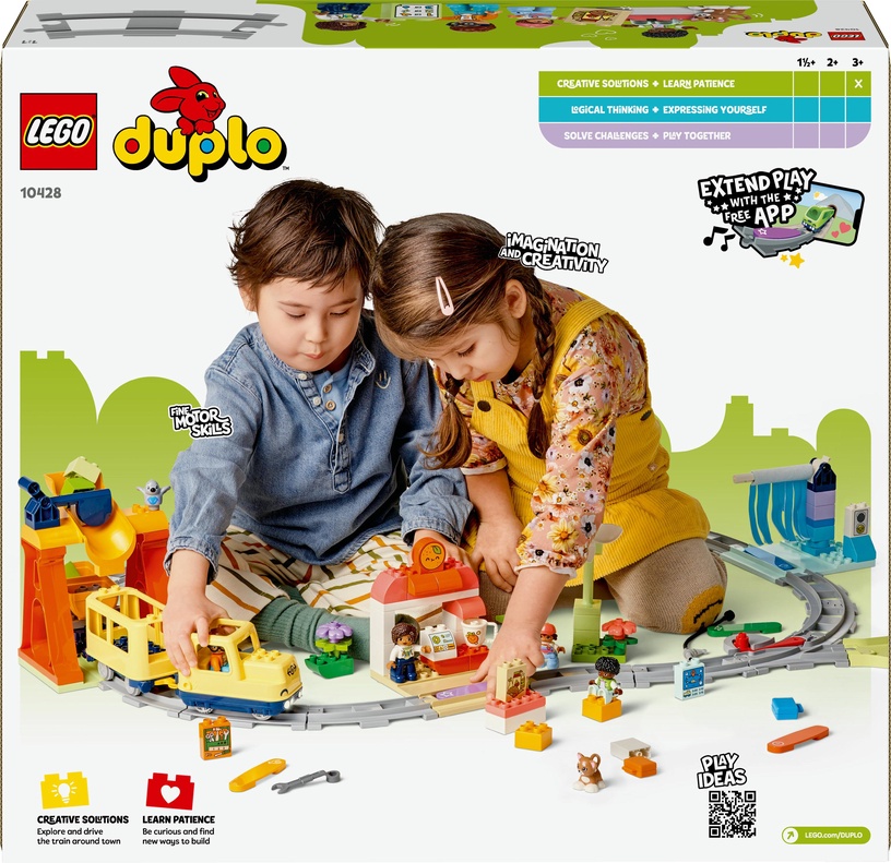 Konstruktor LEGO® Duplo Suur interaktiivne kogukonnarong 10428, 103 tk