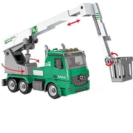 Rotaļlietu smagā tehnika Smily Play Car Crane SP83873, balta