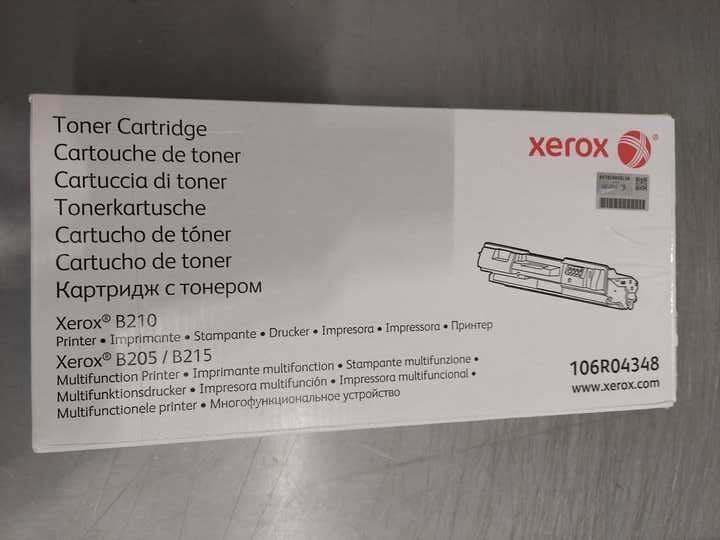 Toneri Xerox 106R04348, melna (bojāts iepakojums)