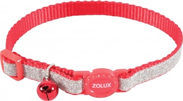 Kaklasiksna Zolux Shiny 520022RGE, 17 - 30 cm x 10 mm, sarkana