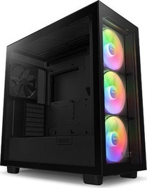 Kompiuterio korpusas NZXT H7 Elite RGB, skaidri/juoda