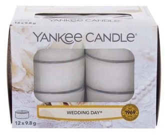 Svece, tējas sveces Yankee Candle Wedding Day, 4 - 6 h, 117.6 g, 12 gab.