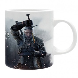Чашка Abysse The Witcher Geralt, белый/черный/серый, 320 мл