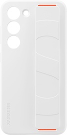 Чехол для телефона Samsung Silicone Grip Cover EF-GS911TWEGWW, Samsung Galaxy S23, белый