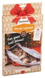 Adventes kalendārs kaķiem Beeztees Christmas Miauw, vistas gaļa, 0.15 kg