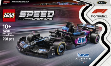 Konstruktor LEGO® BWT Alpine F1® Team A524 Race Car 77248, 258 tk