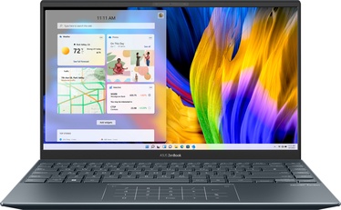 Portatīvais dators Asus Zenbook UM425QA-KI180W, AMD Ryzen™ 5 5600H, mājai/izglītībai, 16 GB, 512 GB, 14 "