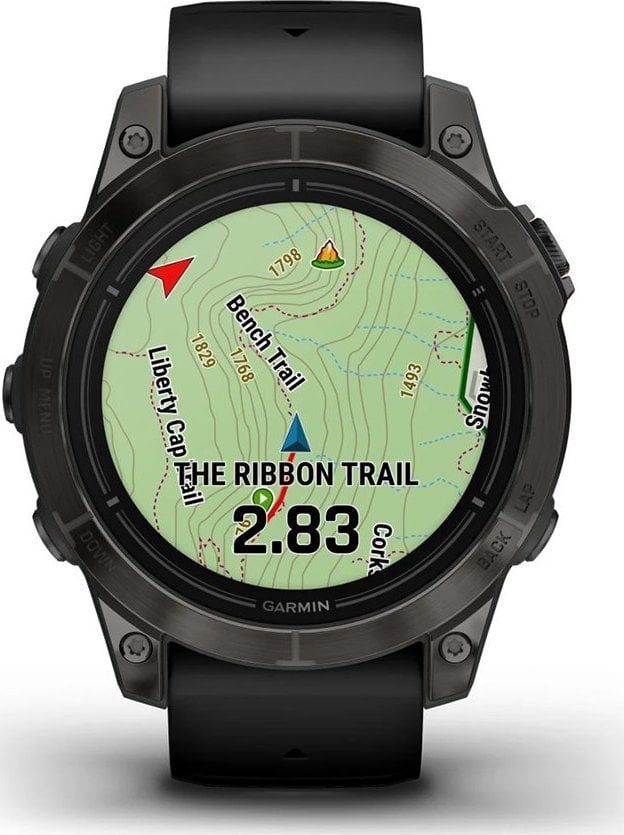 Умные часы Garmin Epix Pro Gen 2 Sapphire 47Mm 010-02803-11, карбоновый серый