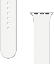 Siksniņa Hurtel APS Silicone Strap, balta