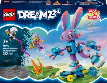 Конструктор LEGO® DREAMZzz Izzie and Bunchurro the Gaming Bunny 71490, 252 шт.