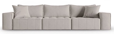 Moduļu dīvāns Micadoni Home Mike, gaiši pelēka, 292 x 90 cm x 78 cm