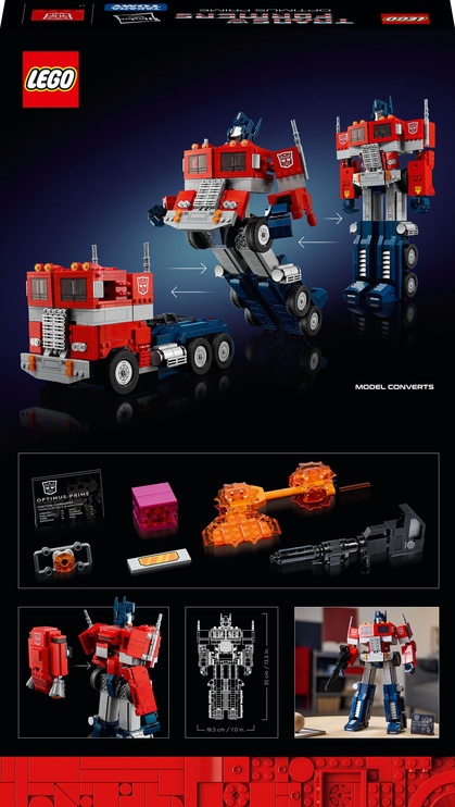 Konstruktor LEGO Icons Optimus Prime 10302