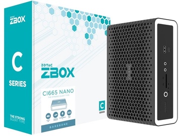 Stacionārs dators Zotac ZBOX CI665 Nano, Intel Iris Xe Graphics
