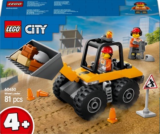 Konstruktor LEGO® City Kollane esilaadur 60450, 81 tk