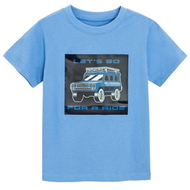 T-krekls pavasaris/vasara, zēniem Cool Club CCB2810939, zila, 104 cm