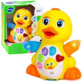 Интерактивная игрушка Hola Dancing Duck, 11 см, универсальный