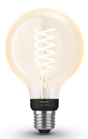 LED lamp Philips Filament LED, soe valge, E27, 7 W, 550 lm